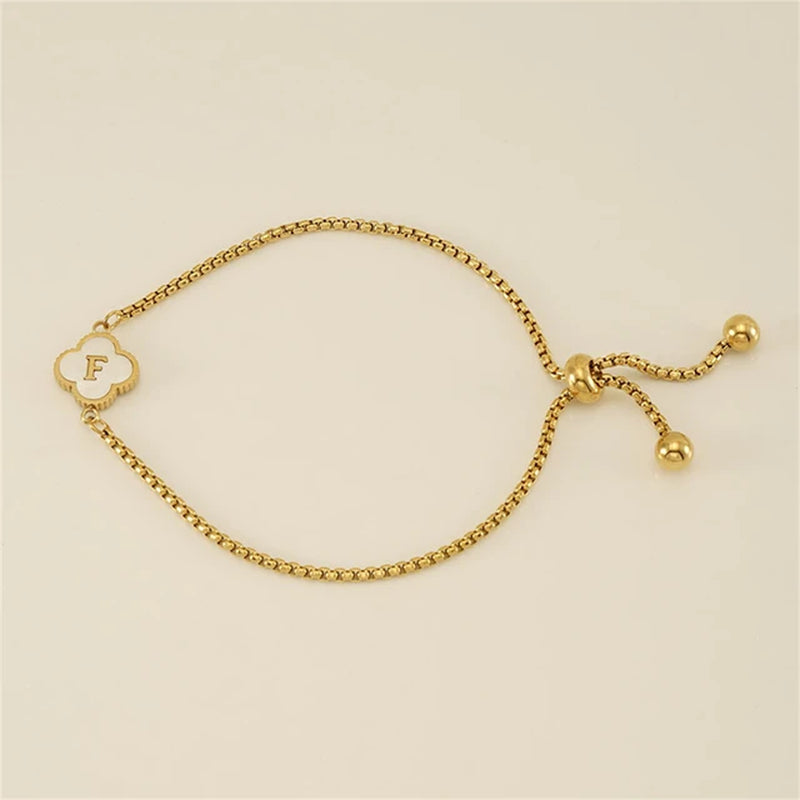 Pearla Initial Bracelet