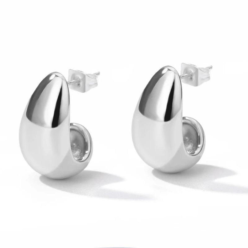 Aurelia Dome Drop Earrings