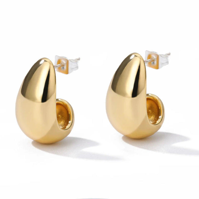 Aurelia Dome Drop Earrings