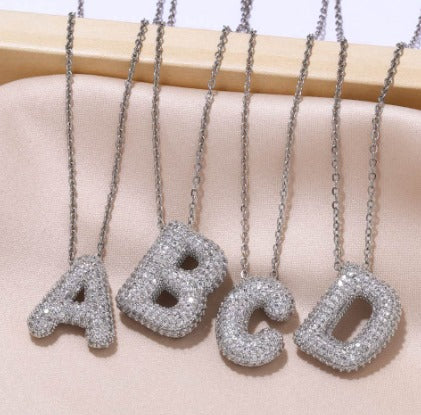 Bubble Letter Necklace